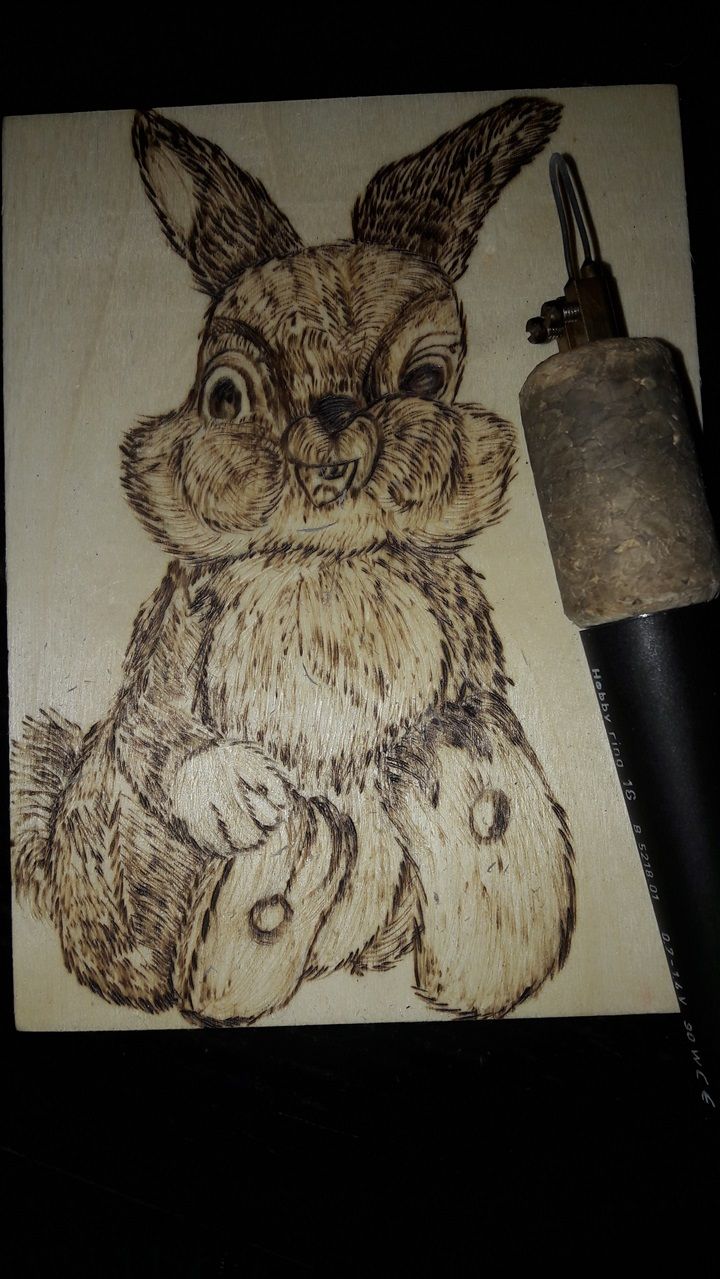 PANPAN  et le pyrograveur