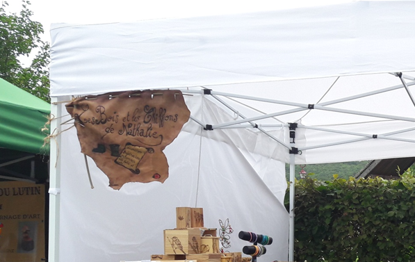 mon stand à Crozant