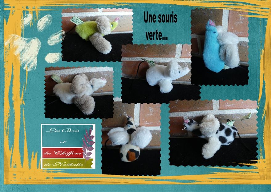 souris en doudou